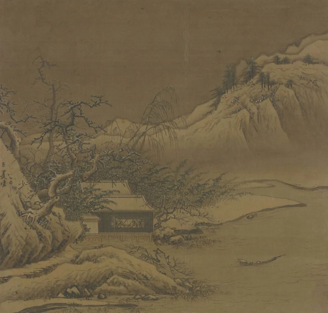 雪堂客画图 宋代 夏圭