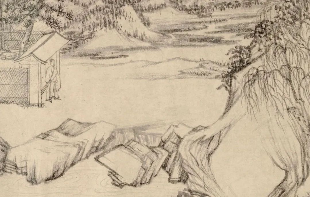 临皋亭门前的大江 | 后赤壁赋图 乔仲常